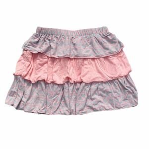 HTF Kickee Pants Bamboo Pearl Heart Chain Skirt Size 4T